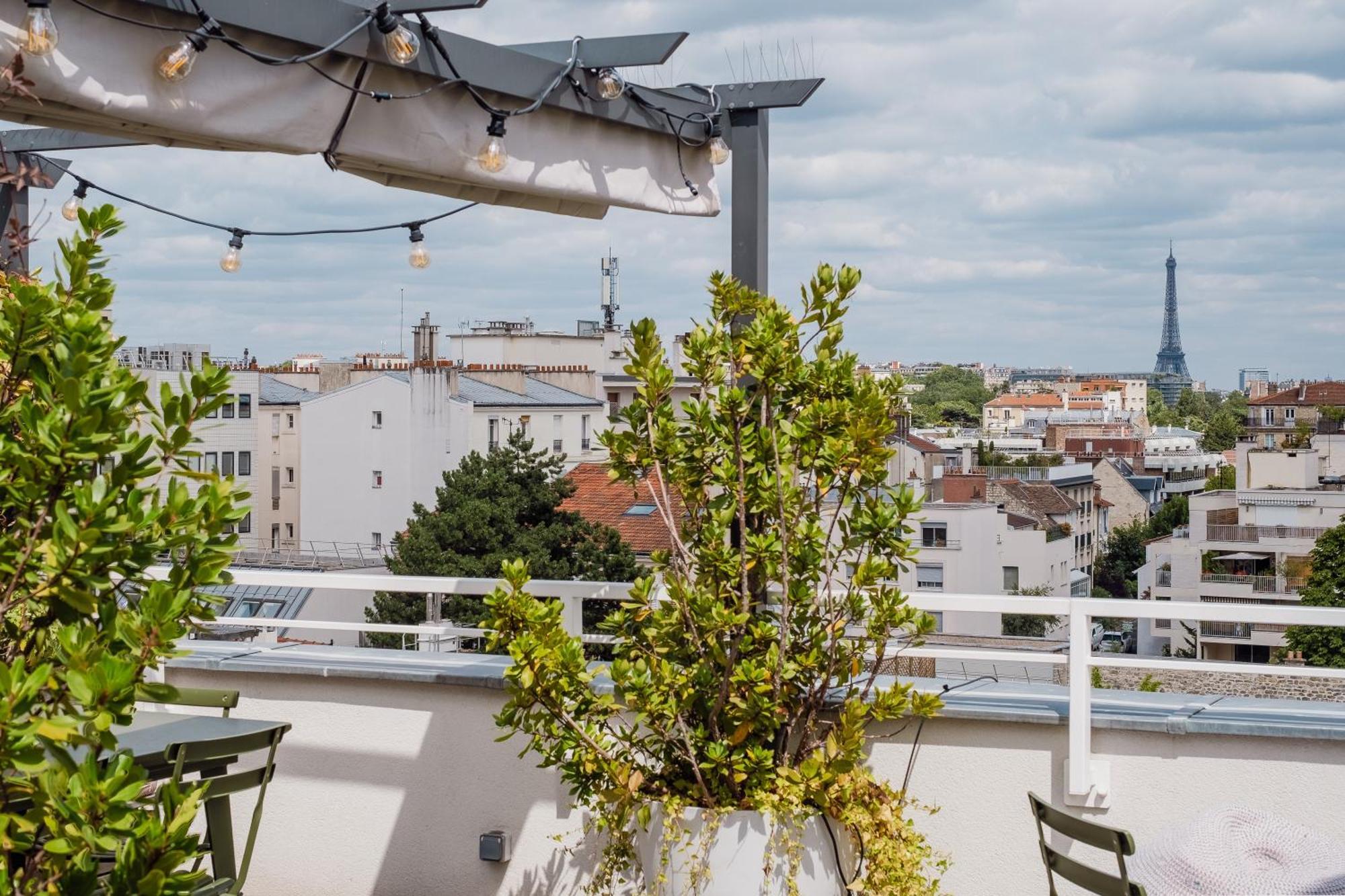 Veeve - Eyes Towards The Eiffel Boulogne-Billancourt Exterior foto